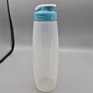 Rubbermaid 32 Oz Water Drink Container Bottle Flip Top Lid 7F76 Aqua Lid